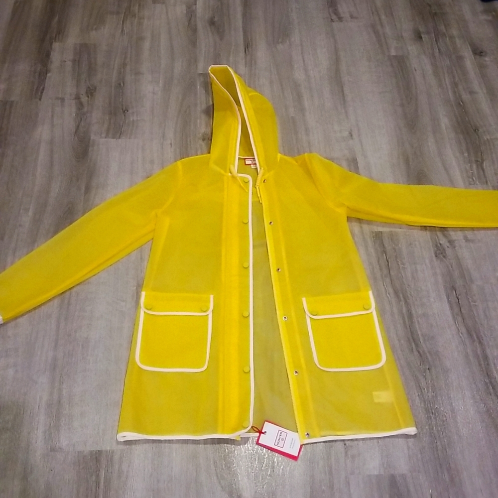 NWT Hunter for Target Yellow Rain Coat